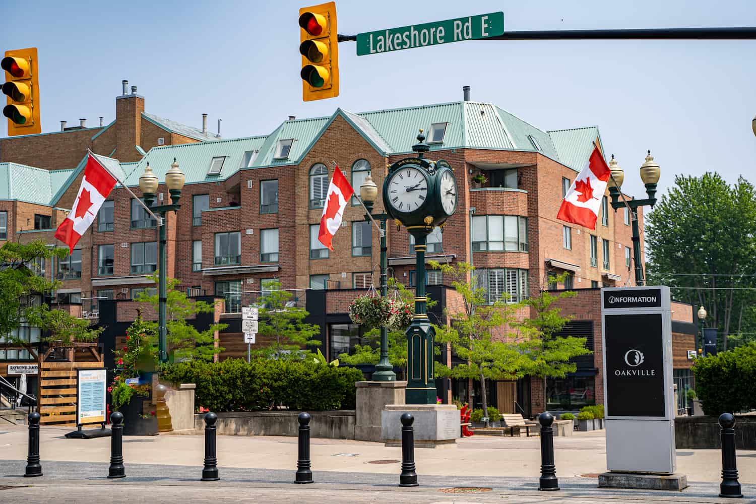 View of Ottawa's downtown streets.