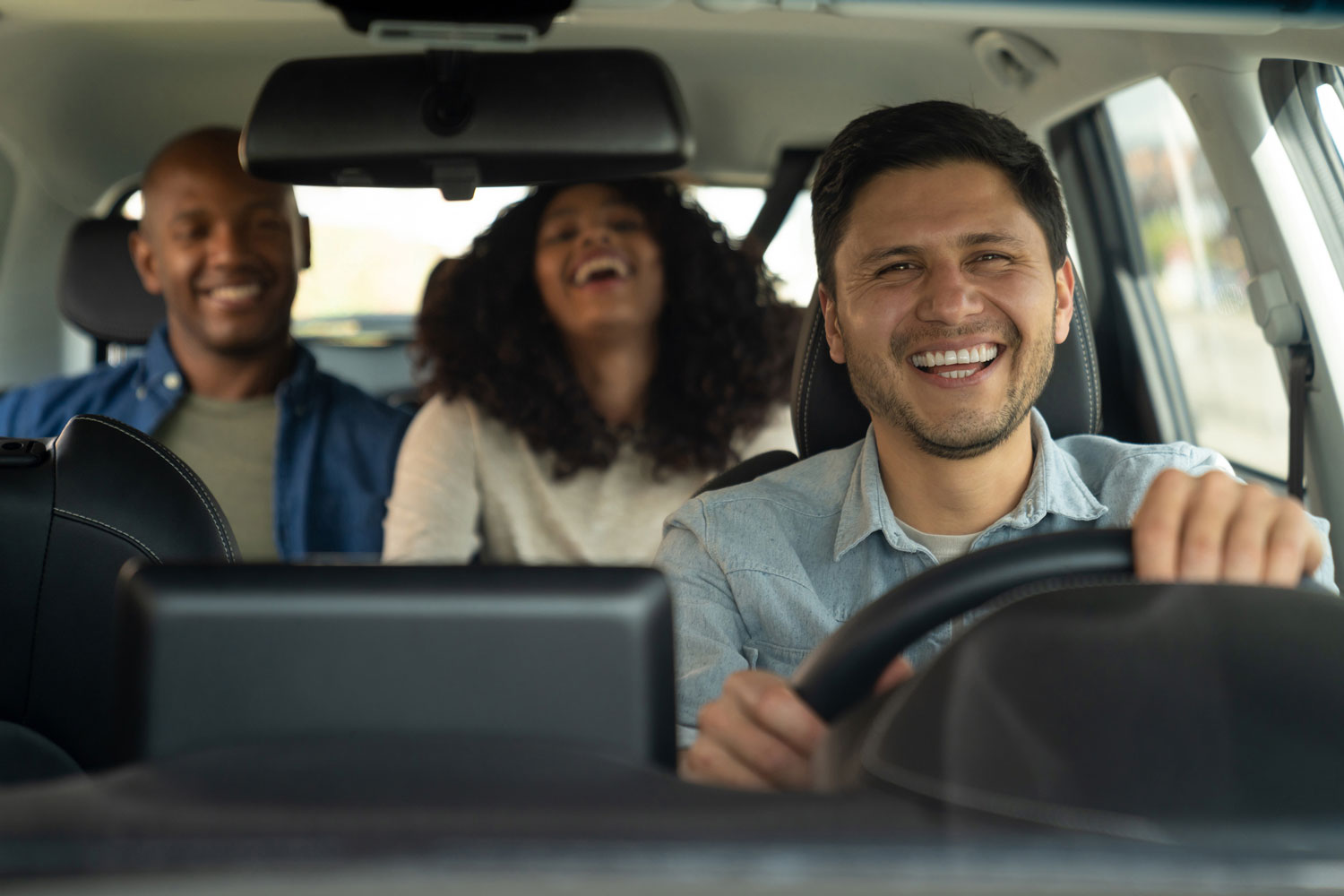 Happy crowdsourced taxi.